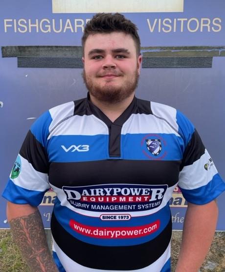 Iwan McVeigh - Deserved try for Fishguard prop Iwan McVeigh - Deserved try for Fishguard prop